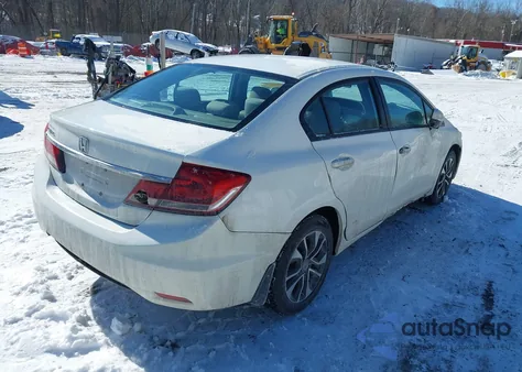 2015 Honda Civic Ex z USA, uszkodzony, nr VIN 19XFB2F89FE109411